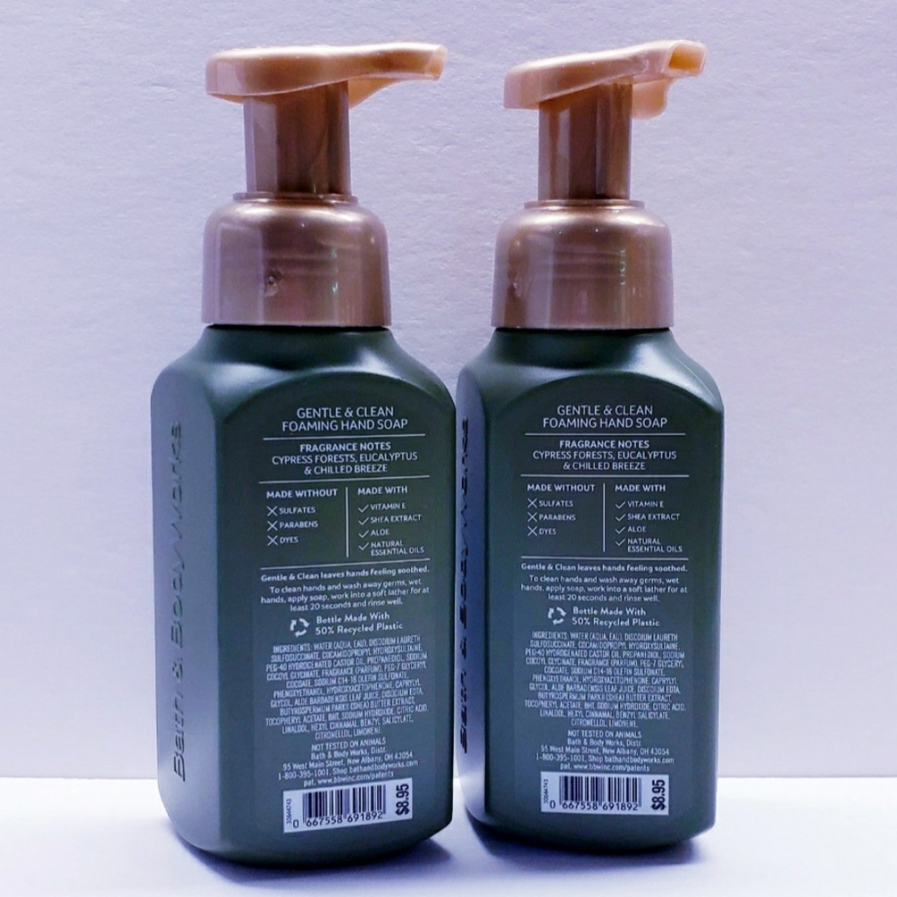 GREEN CYPRESS TRAILS Gentle & Clean Foaming Hand Soap, 8.75 fl oz (2 pcs)) - Picture 2 of 3